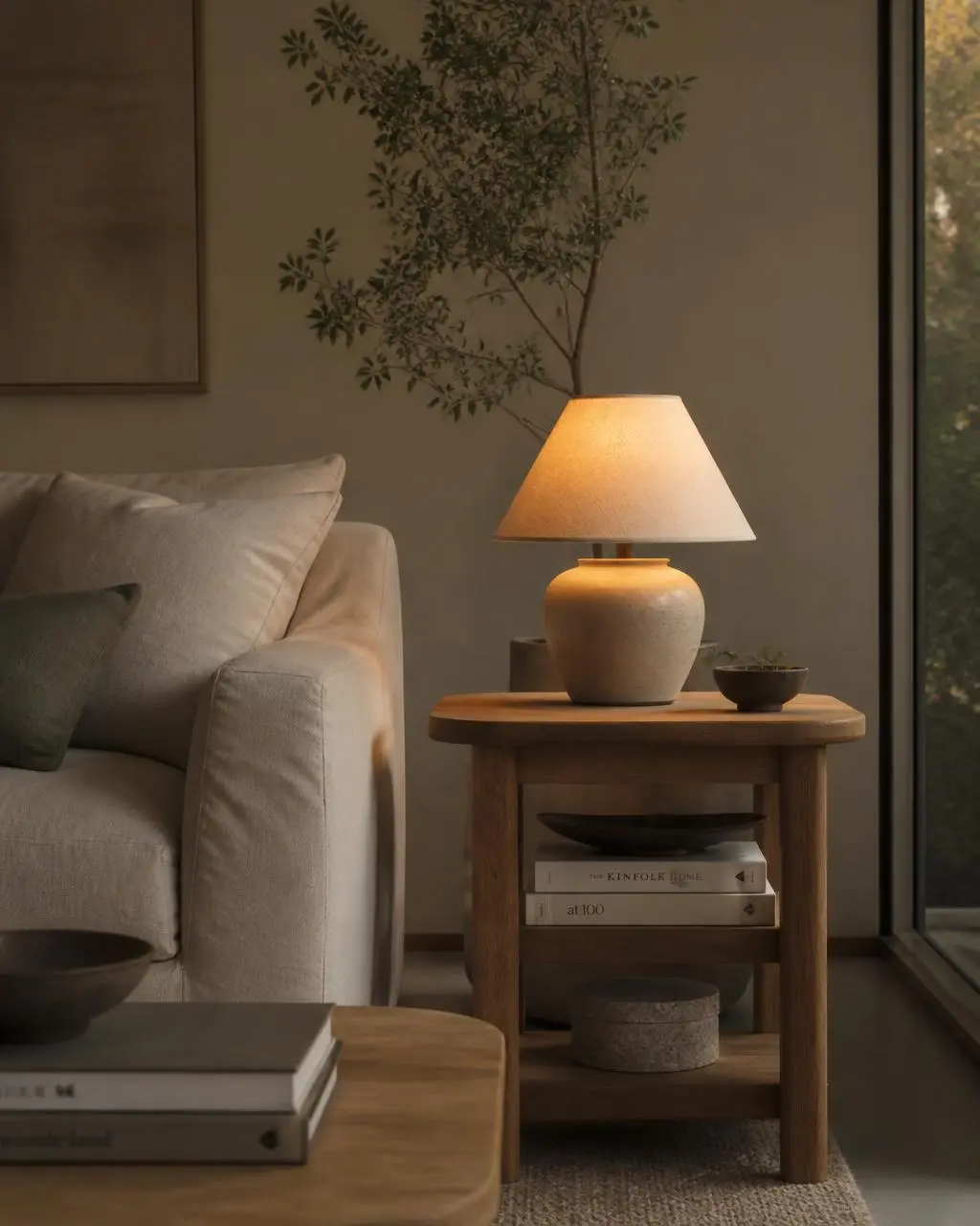 A lamp that makes evenings calmer — a small detail that makes home feel better